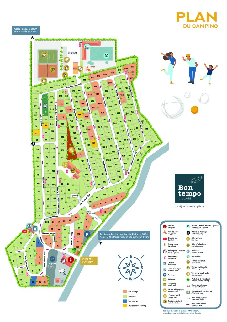 BETWEEN TOWN AND OCEAN, DISCOVER OUR BONTEMPO CAMPGROUND IN BRITTANY
